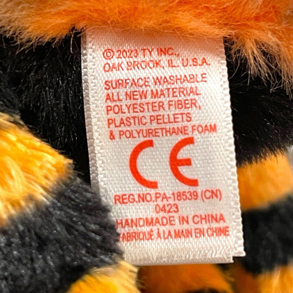 Ty Beanie Boos Charlotte Spider Plush Halloween 2023 Stuffed Animal Toy 6” NWT - Picture 10 of 13